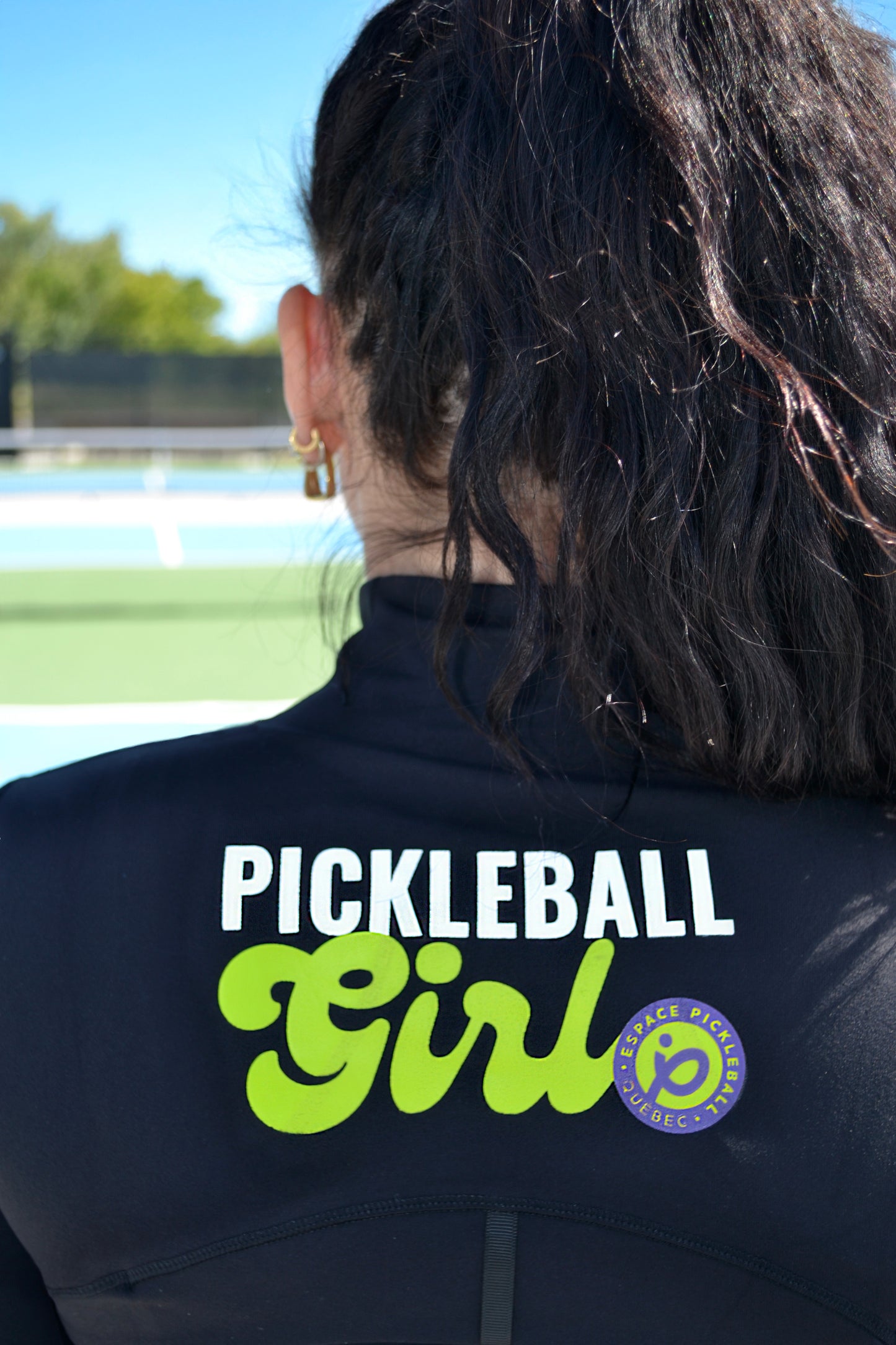 Veste de sport femme Espace Pickleball – Ajustée & extensible