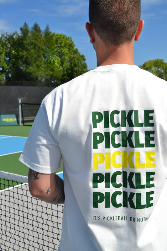 Chandail unisexe en coton lourd Espace Pickleball – Confort après-match