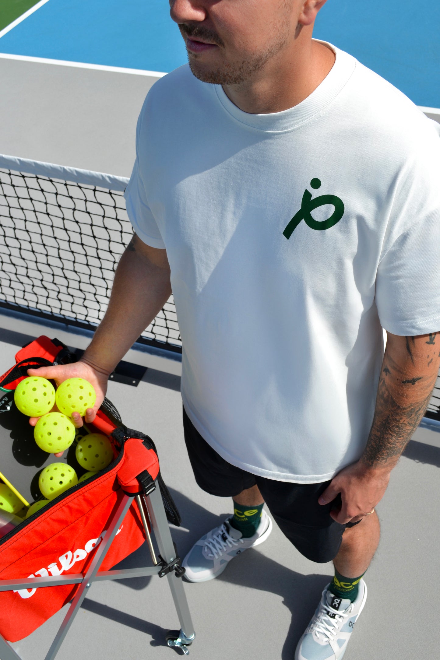 Chandail unisexe en coton lourd Espace Pickleball – Confort après-match