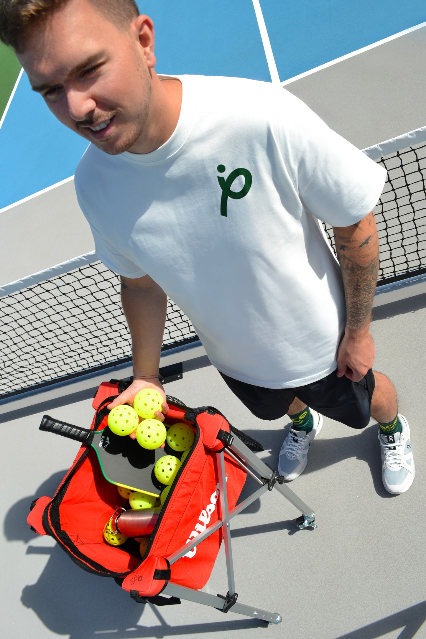 Chandail unisexe en coton lourd Espace Pickleball – Confort après-match
