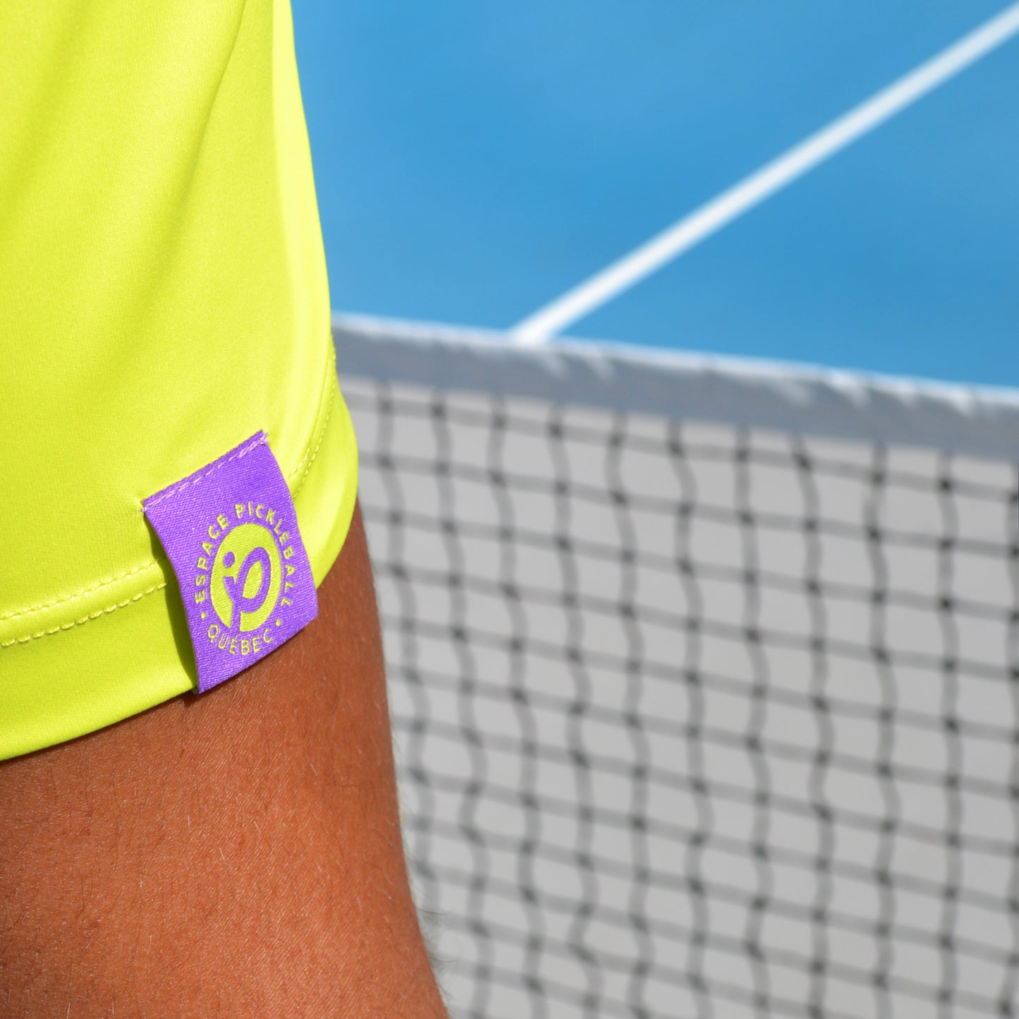 T-shirt technique unisexe Espace Pickleball – Ultra léger & respirant