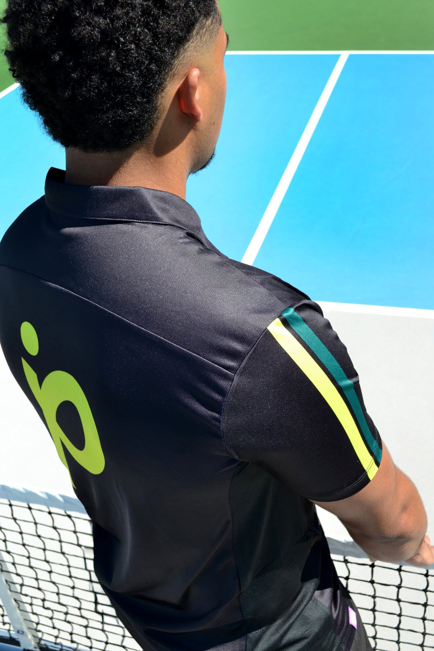 Polo technique Espace Pickleball – Vêtement sportif respirant