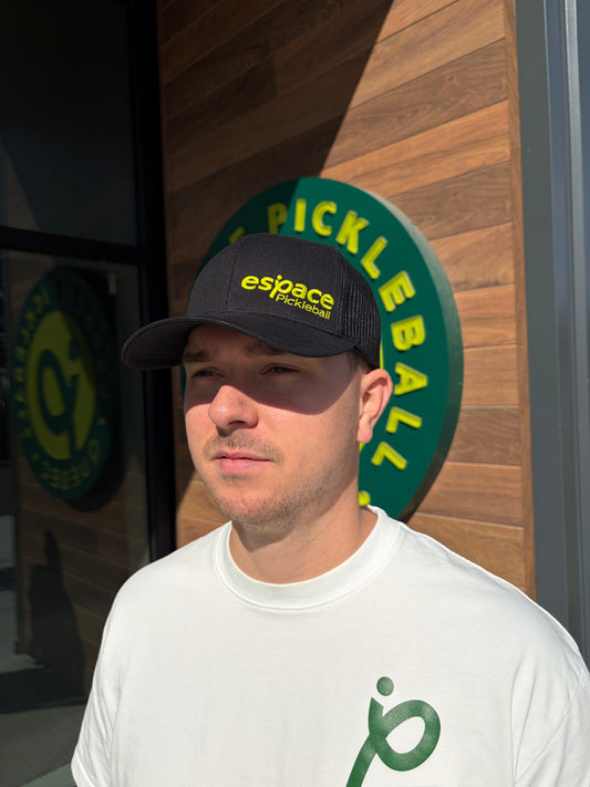 La casquette filet noire - Espace Pickleball