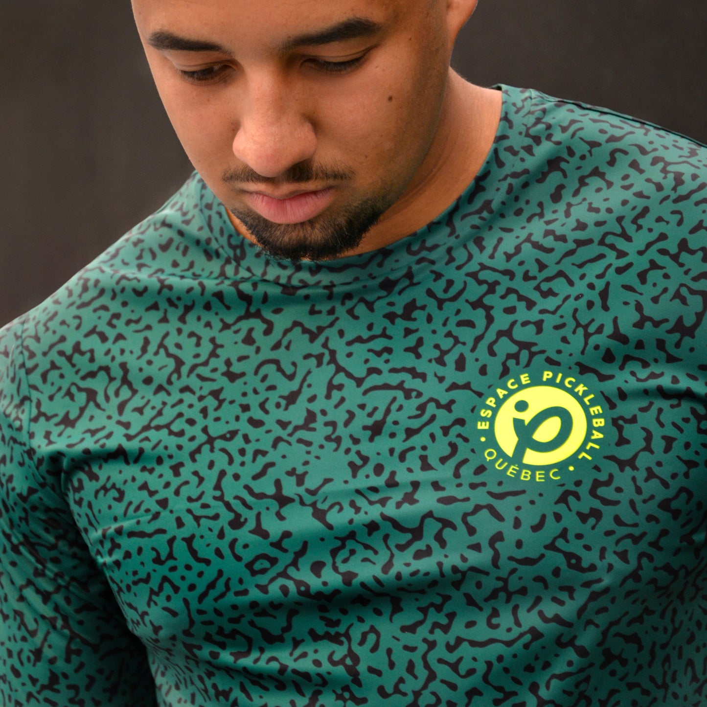 T-shirt technique unisexe Espace Pickleball – Ultra léger & respirant