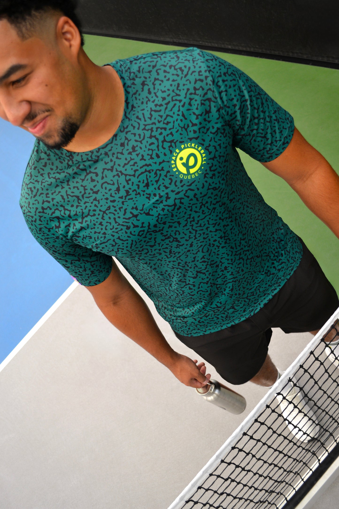 T-shirt technique unisexe Espace Pickleball – Ultra léger & respirant